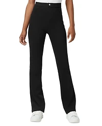 Hue Women's High-Rise Denim Baby Bootcut Leggings