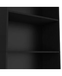 Vinton 4-Tier Bookcase with Modern Storage for Books and Decor