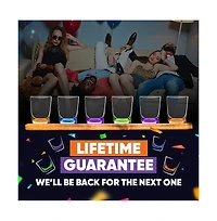 Swooc Games - Unbreakable Shot Glasses (1.5oz) - 250x Stronger Than Glass, 25x Stronger Than Acrylic