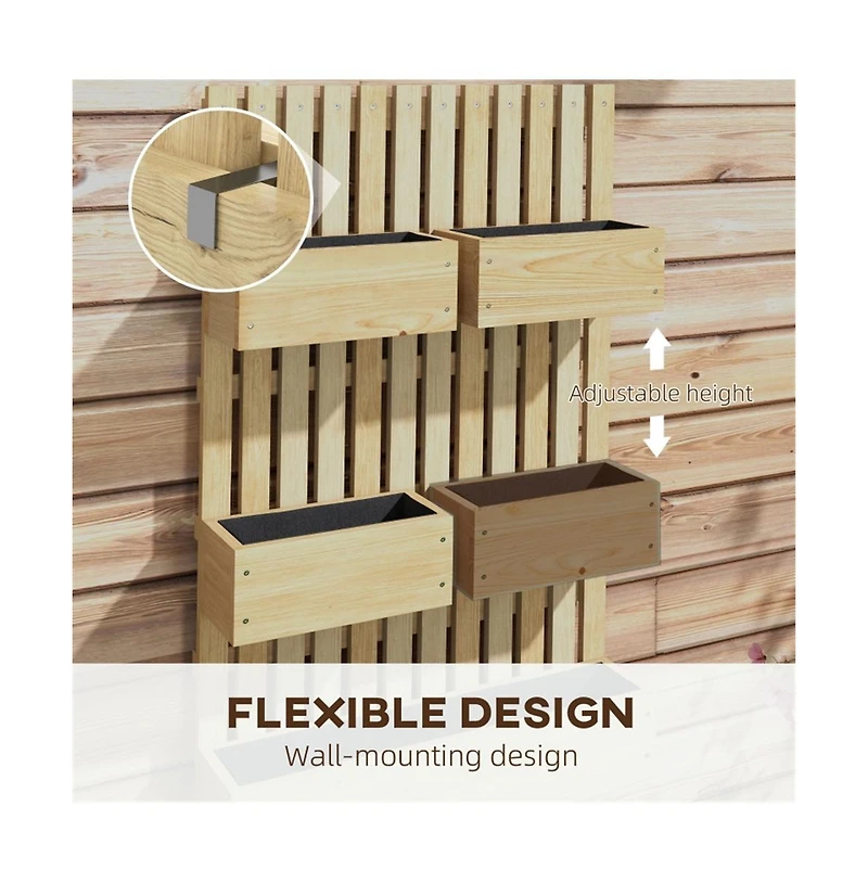 Slickblue Garden/Balcony Plant Support – Durable and Stylish Trellis for Climbing Plants and Vines