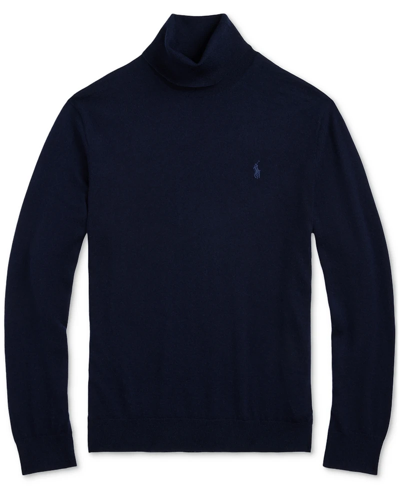 Polo Ralph Lauren Men's Washable Wool Turtleneck Sweater