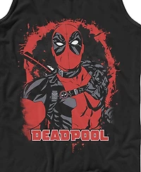 Fifth Sun Men's Painted Deadpool Tank