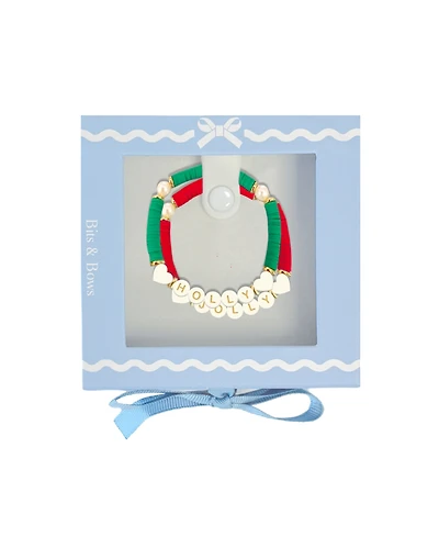 Bits & Bows Girls Holly Jolly Bracelet Gift Set