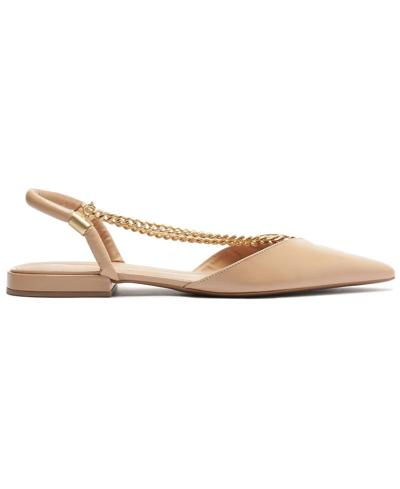 Arezzo Women's Charli Elastic Closure Ballet Flats