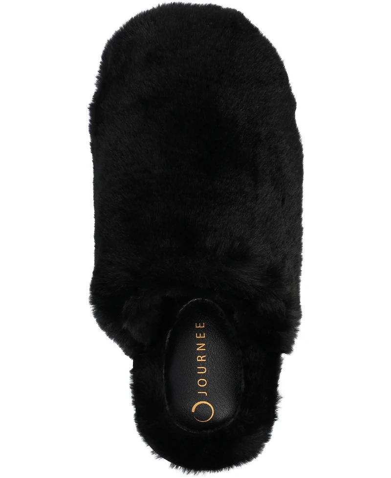 Journee Collection Women's Jayde Round Toe Slippers