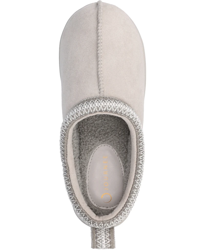 Journee Collection Women's Connway Round Toe Slippers