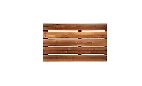 Slickblue 2-Person Rustic Garden Bench, Outdoor Wagon Wheel Porch Bench for Backyard Patio Garden, Brown