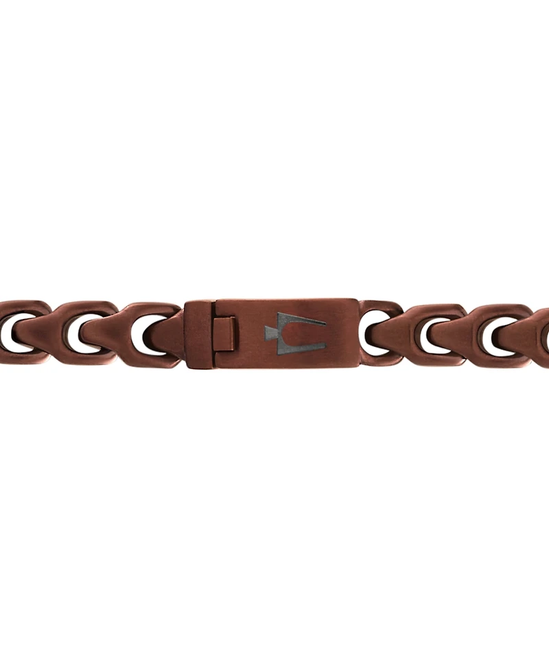 Bulova -Tone Stainless Steel Link Bracelet