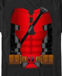 Fifth Sun Men's Deadpool Costume Short Sleeve T-Shirt