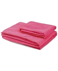 BalanceFrom Fitness 7 Piece Yoga Set with Mat, Stretch Strap & Knee Pad, Pink