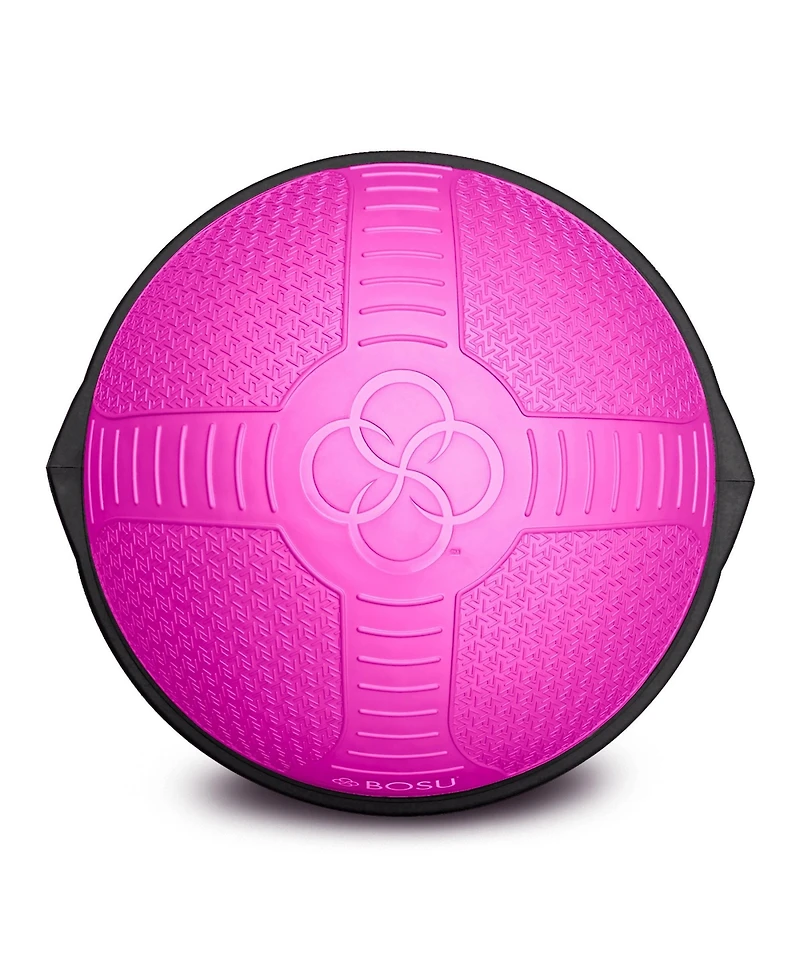 Bosu NexGen Home Fitness Exercise Gym Strength Flexibility Balance Trainer, Pink