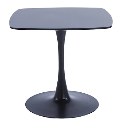 Special Mdf Dining Table – Black Kitchen Table, Ideal as an Executive Desk
