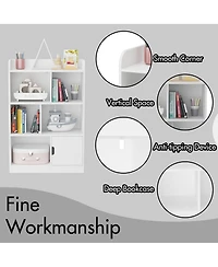 Slickblue Kids Bookcase with 6 Compartments – Organized and Accessible Bookshelf