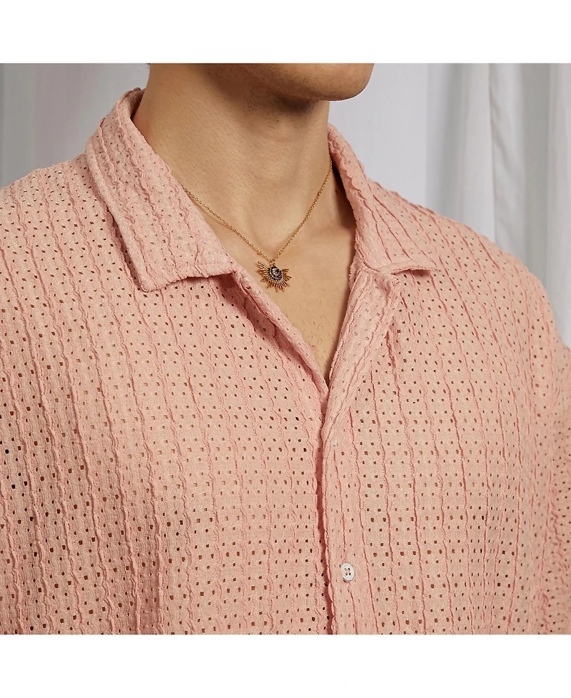 Strokes-Textured Shirt