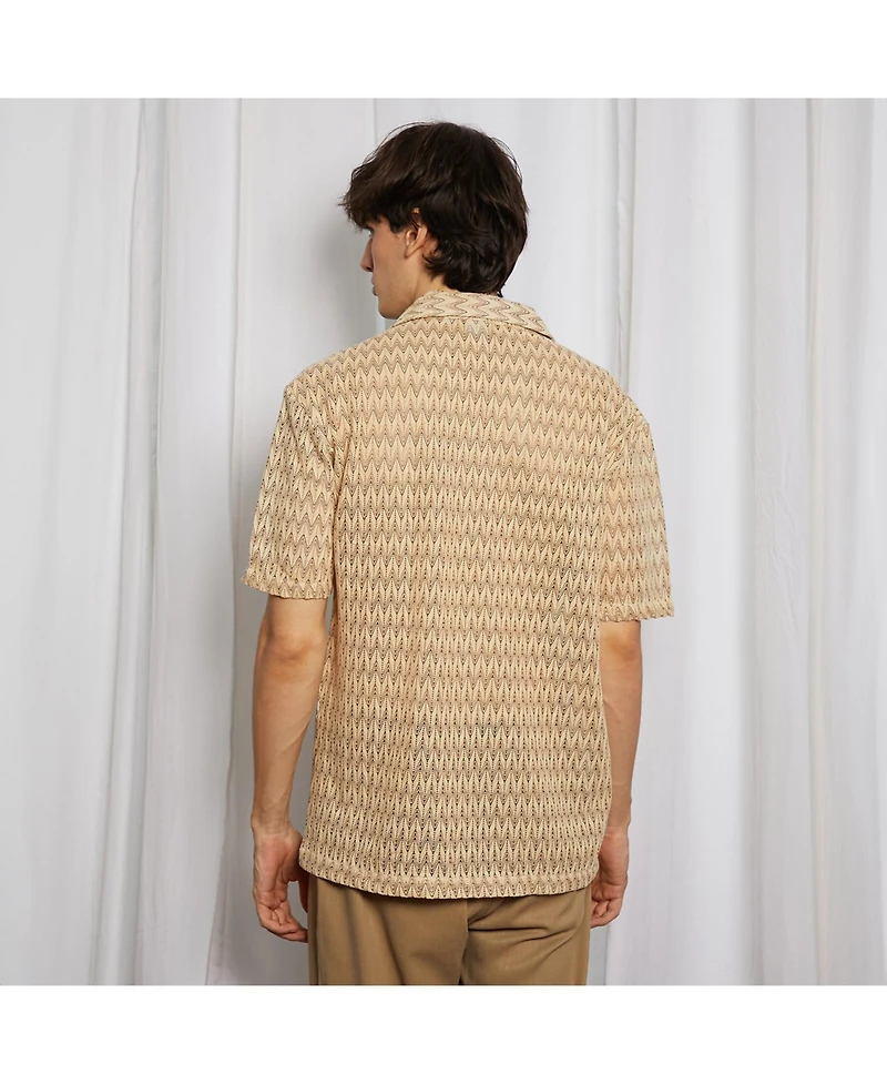 Pleat-Creased Shirt