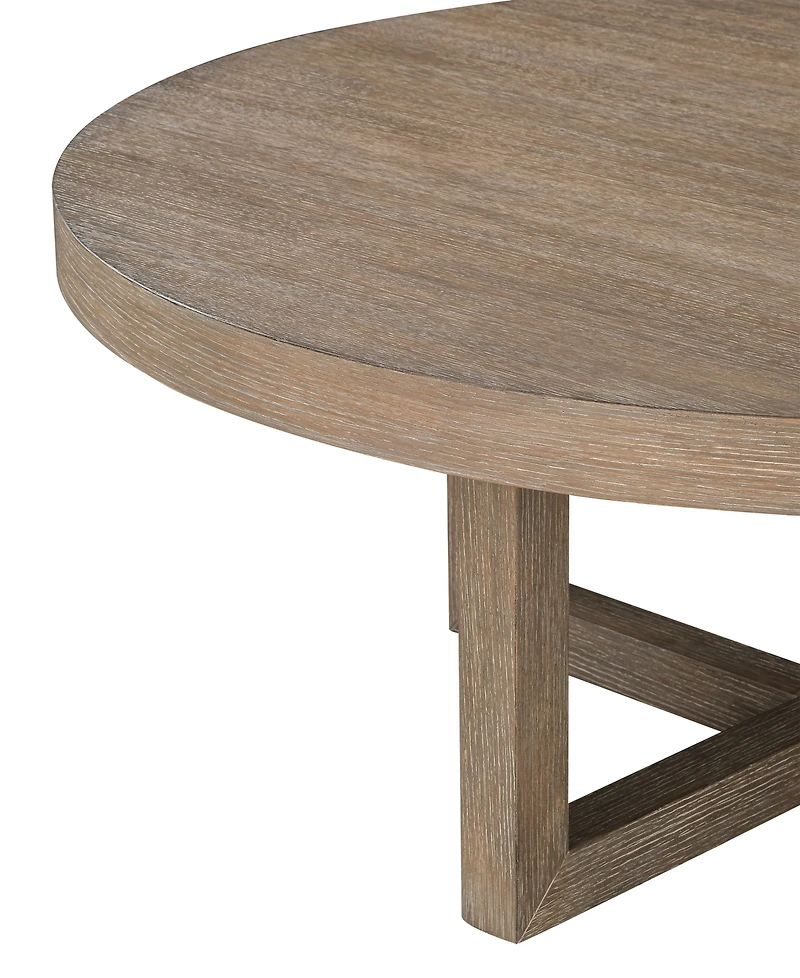 Portmore 44" Round Wood Cocktail Table