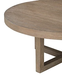 Portmore 44" Round Wood Cocktail Table