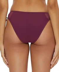 Becca Women's Muse Mesh-Inset Side-Tie Bikini Bottoms