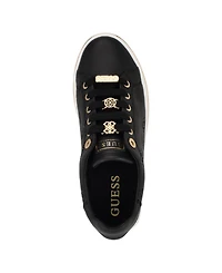 Guess Women's Stasey Charms Lace-Up Sneaker