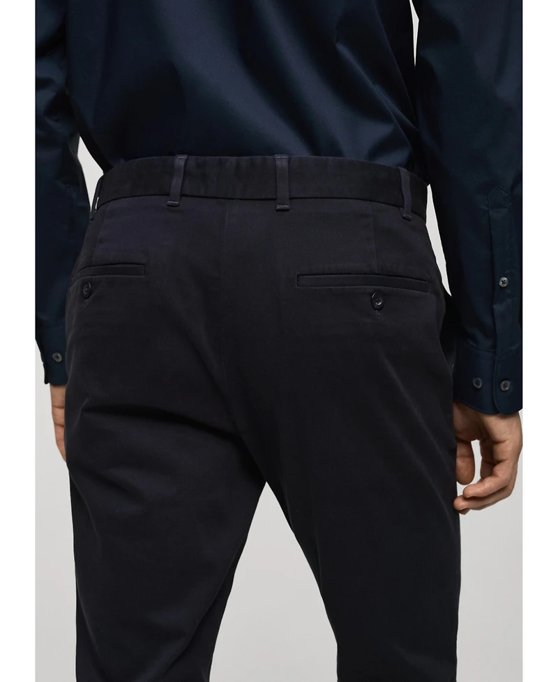 Mango Men's Slim-Fit Serge Chino Trousers