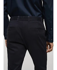 Mango Men's Slim-Fit Serge Chino Trousers