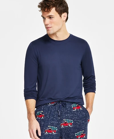 Perry Ellis Portfolio Men's Deluxe Touch Knit Crewneck Shirt