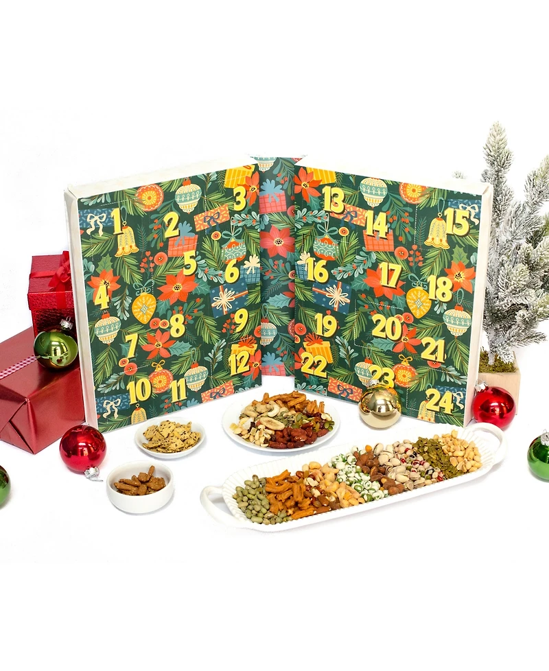 Dm Snacks 24 Days of Nuts Snacks Holiday Advent Calendar