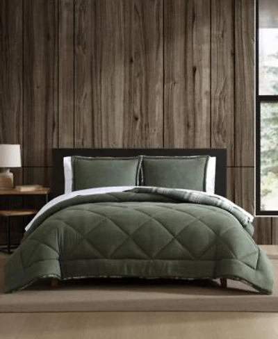 Eddie Bauer Big Lake Plaid Reversible Comforter Sets