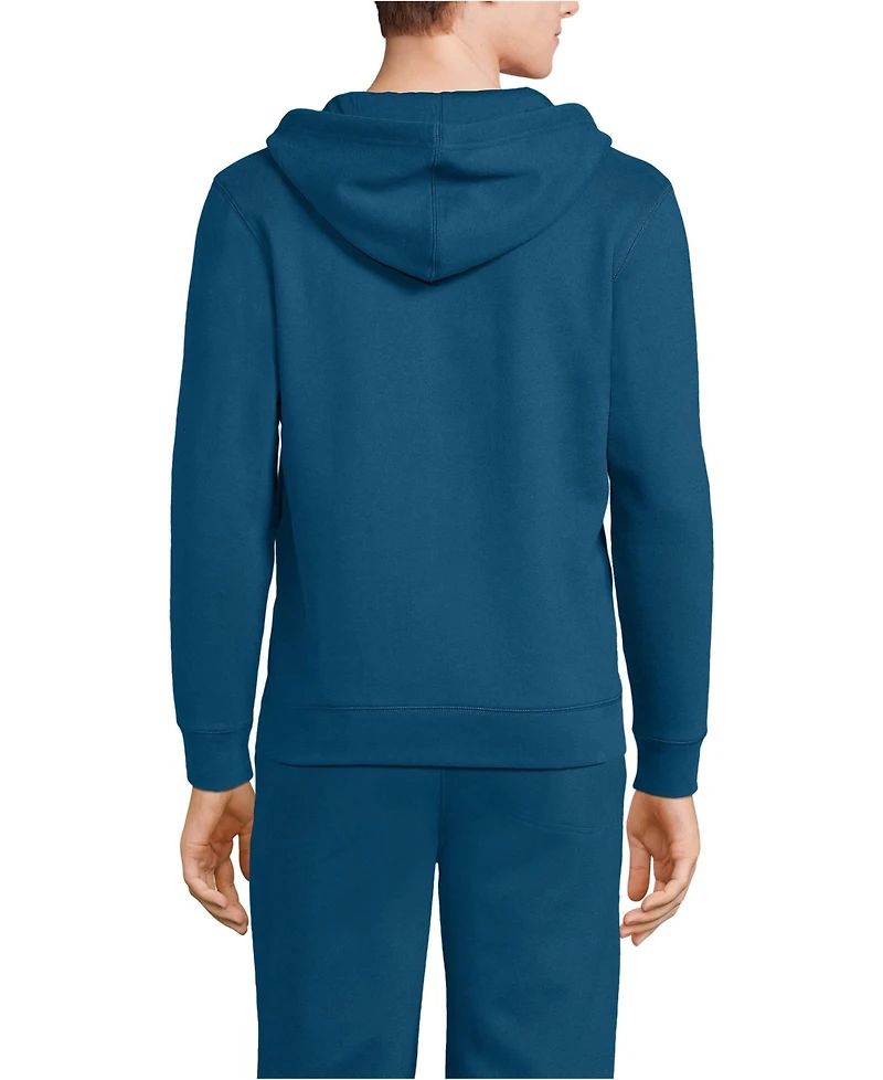 Lands' End Men's Long Sleeve Serious Sweats Full Zip Hoodie