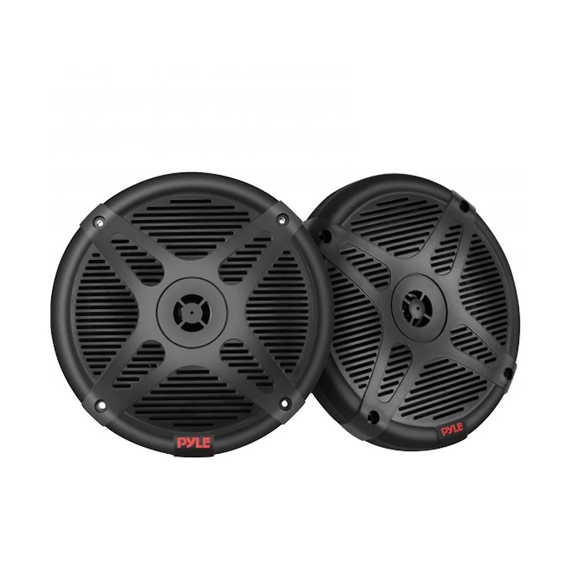 Pyle 6.5" Bluetooth Marine Speakers, Waterproof, 600 Watt, 2-Way Coaxial System