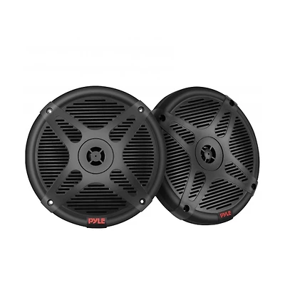 Pyle 6.5" Bluetooth Marine Speakers, Waterproof, 600 Watt, 2-Way Coaxial System