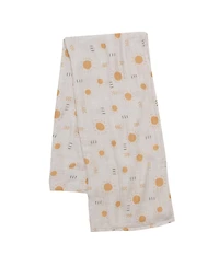 Lambs & Ivy Jungle Adventure 2-Pack Cotton Muslin Newborn Baby Swaddle Blankets