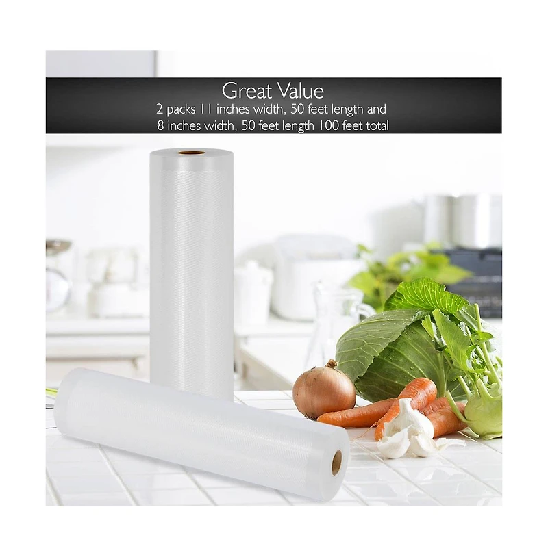 NutriChef Vacuum Sealer Bags
