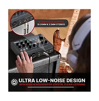 Pyle Professional Usb Audio Interface with Mic/Line, Guitar, Aux, and Rca Inputs