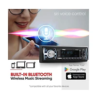 Pyle Marine Bluetooth MP3 Radio Receiver (Black)