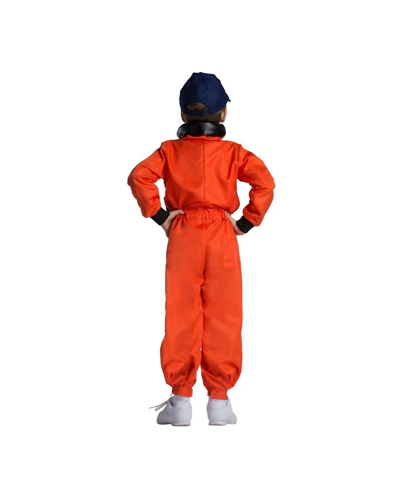 Dress Up America Nasa Astronaut Jumpsuit & Cap Costume