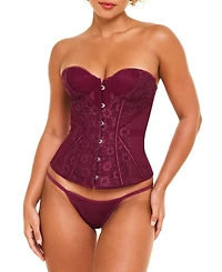 Adore Me Women's Padma Sweetheart Corset & G-String Set