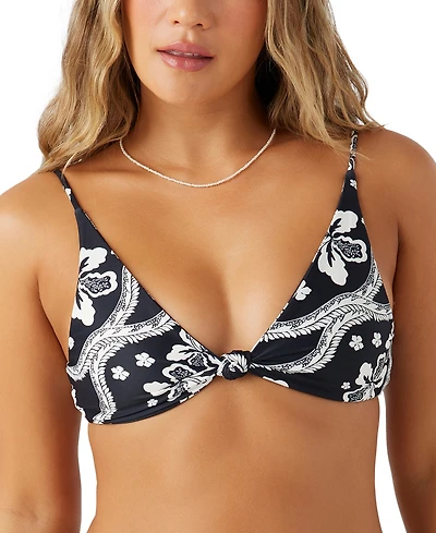 O'Neill Juniors' Quinn Tropical Pismo Bikini Top