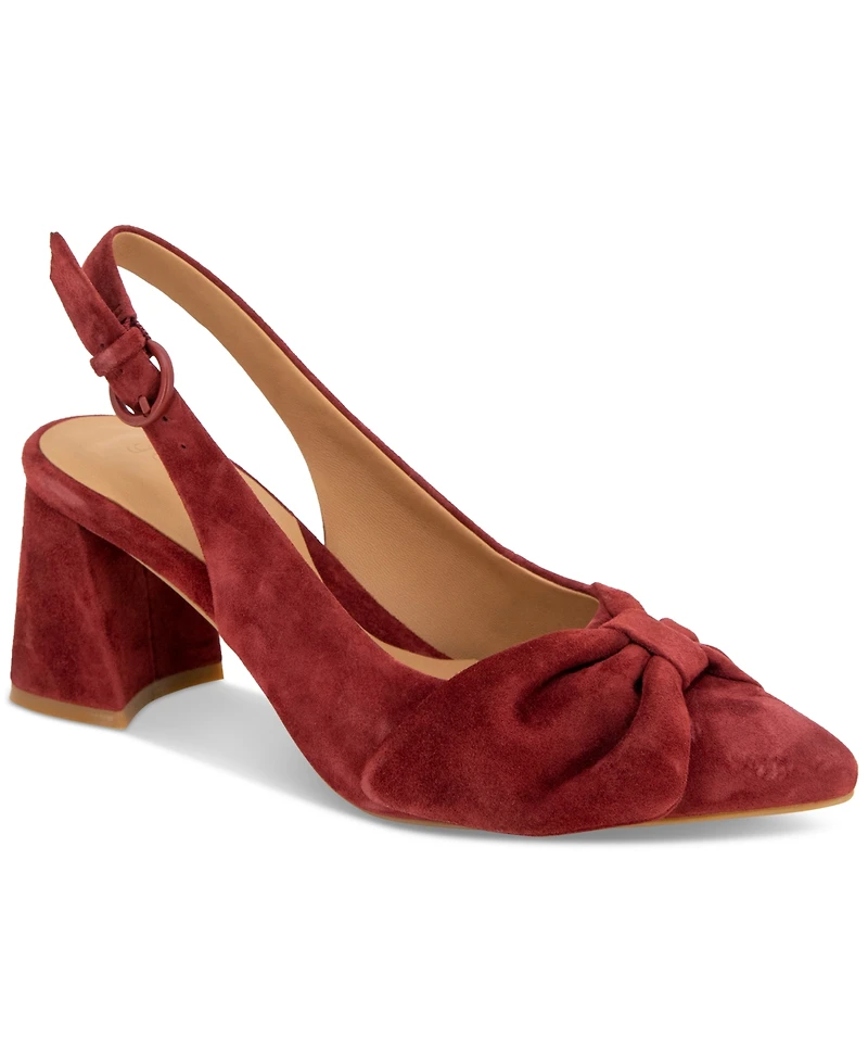 Gentle Souls Women's Diana Pointed-Toe Slingback Pumps