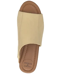 Lucky Brand Women's Malenka Slip-On Wedge Sandals