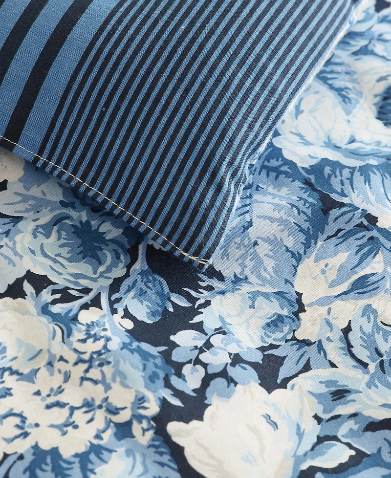 Laura Ashley Sweet Memories Reversible 3-Pc. Comforter Set