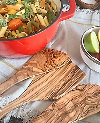 BeldiNest Olive Wood Spatula Kit Set of 3