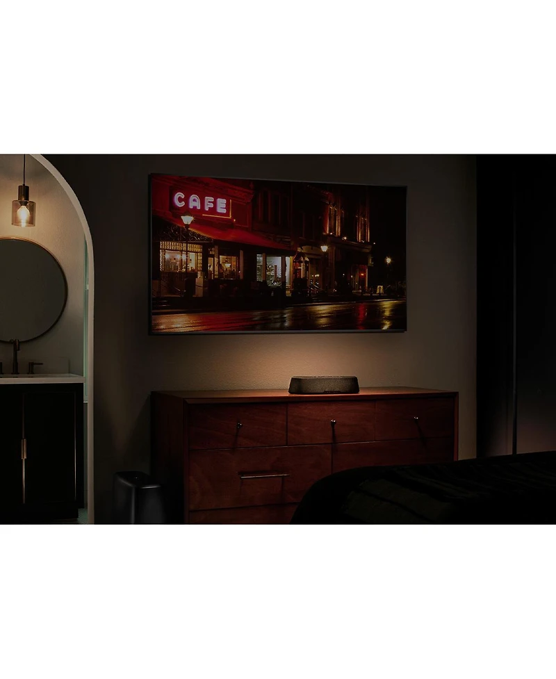Polk Audio Magnifi Mini Ax Ultra-Compact Dolby Atmos and Dst:X Soundbar with Wireless Subwoofer