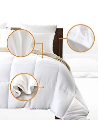 Cheer Collection Natural Kapok Fiber Luxury Comforter, King