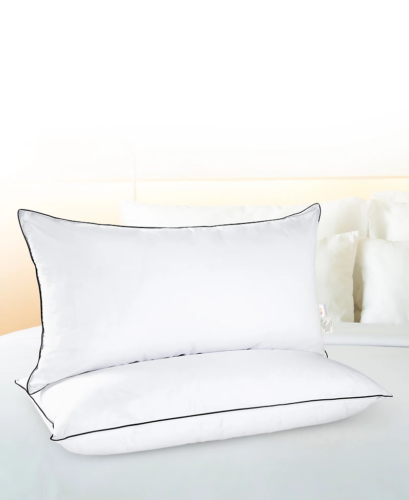 Cheer Collection Adjustable Layer Soft 2-Pack Pillows
