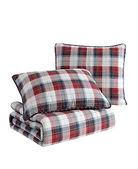 Nautica Rosedale Reversible 3 Piece Quilt Set, Full/Queen