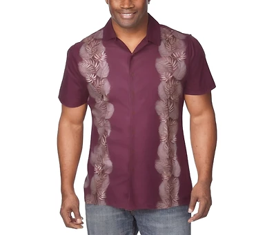 KingSize Big & Tall Short Sleeve Island Shirt