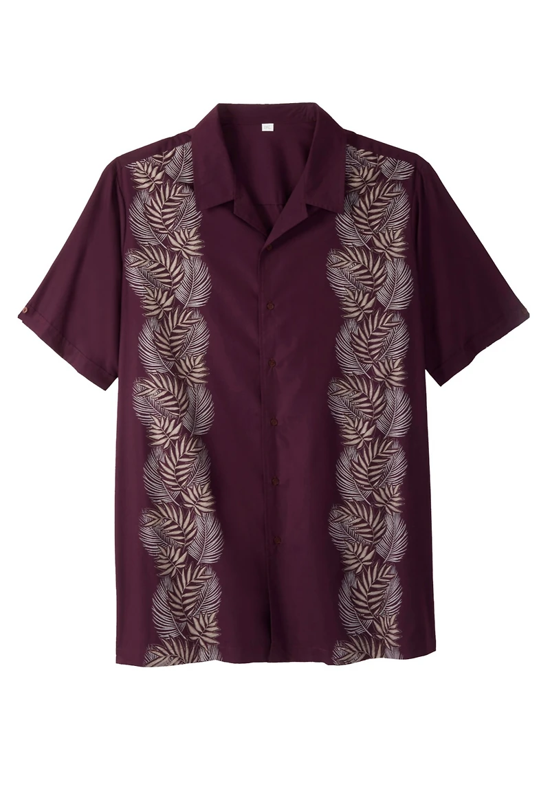 KingSize Big & Tall Short Sleeve Island Shirt
