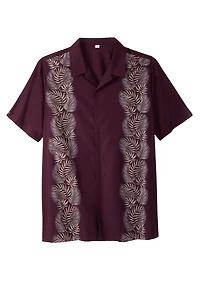 KingSize Big & Tall Short Sleeve Island Shirt