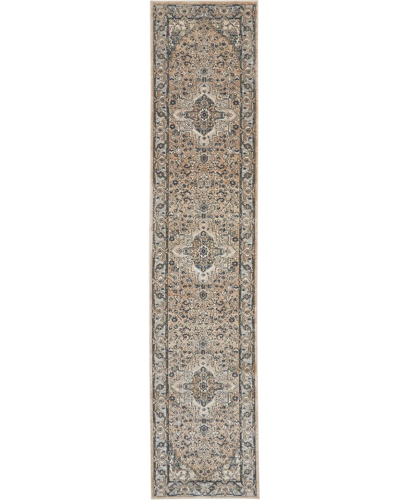 Nourison Home Quarry QUA05 2'2"x10' Runner Area Rug